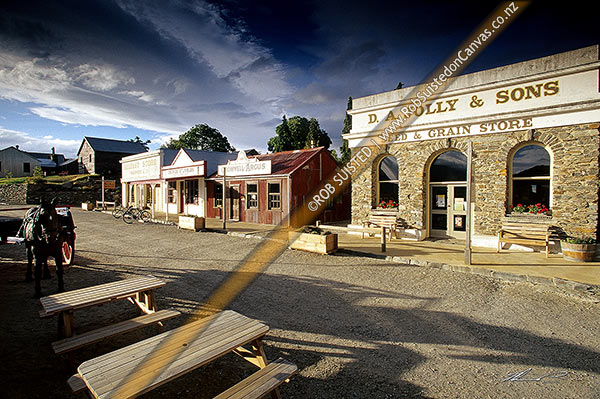 Photo of Old Cromwell - Historic district of Cromwell dating around 1880, Cromwell, Central Otago, Otago Region, New Zealand (NZ)