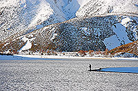 Winter fishing at Lake Lyndon
