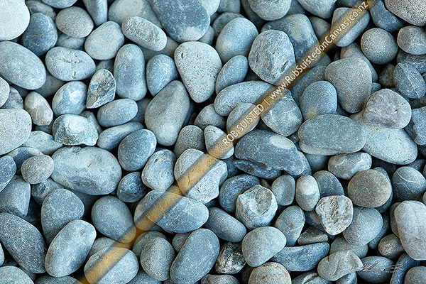 Photo of River stones and pebbles patterns or textures, Blenheim, Marlborough, Marlborough Region, New Zealand (NZ)